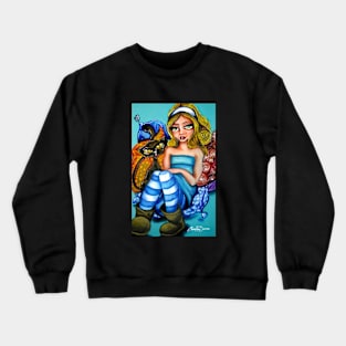 Alice in Ugg Boots Crewneck Sweatshirt